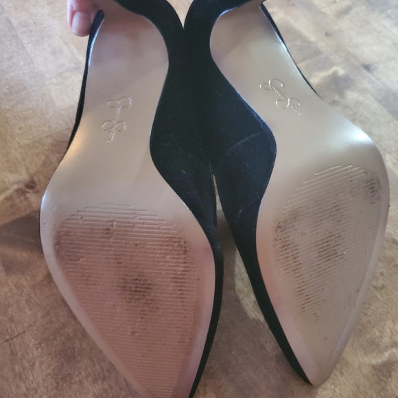 Jessica Simpson velvet high heel, size 8.5 - Picture 7 of 7